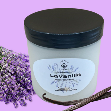 lavender and vanillia body butter .