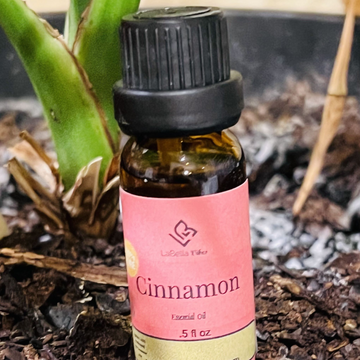 Cinnamon Bark Essential Oil on potted plant
