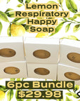 Respiratory Lemon Poppy Seed Soap